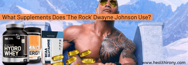 What Supplements The Rock Uses