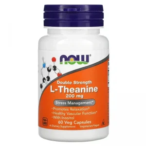 NOW Foods Double Strength L-Theanine